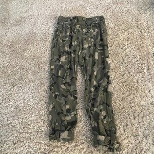 GUESS Camo Jogger Pants Size S